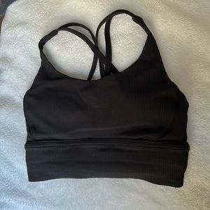 LULULEMON ribbed sport bra